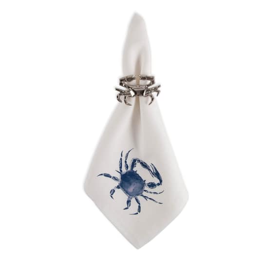 DII® Blue Crab Cloth Dinner Napkins, 6ct.